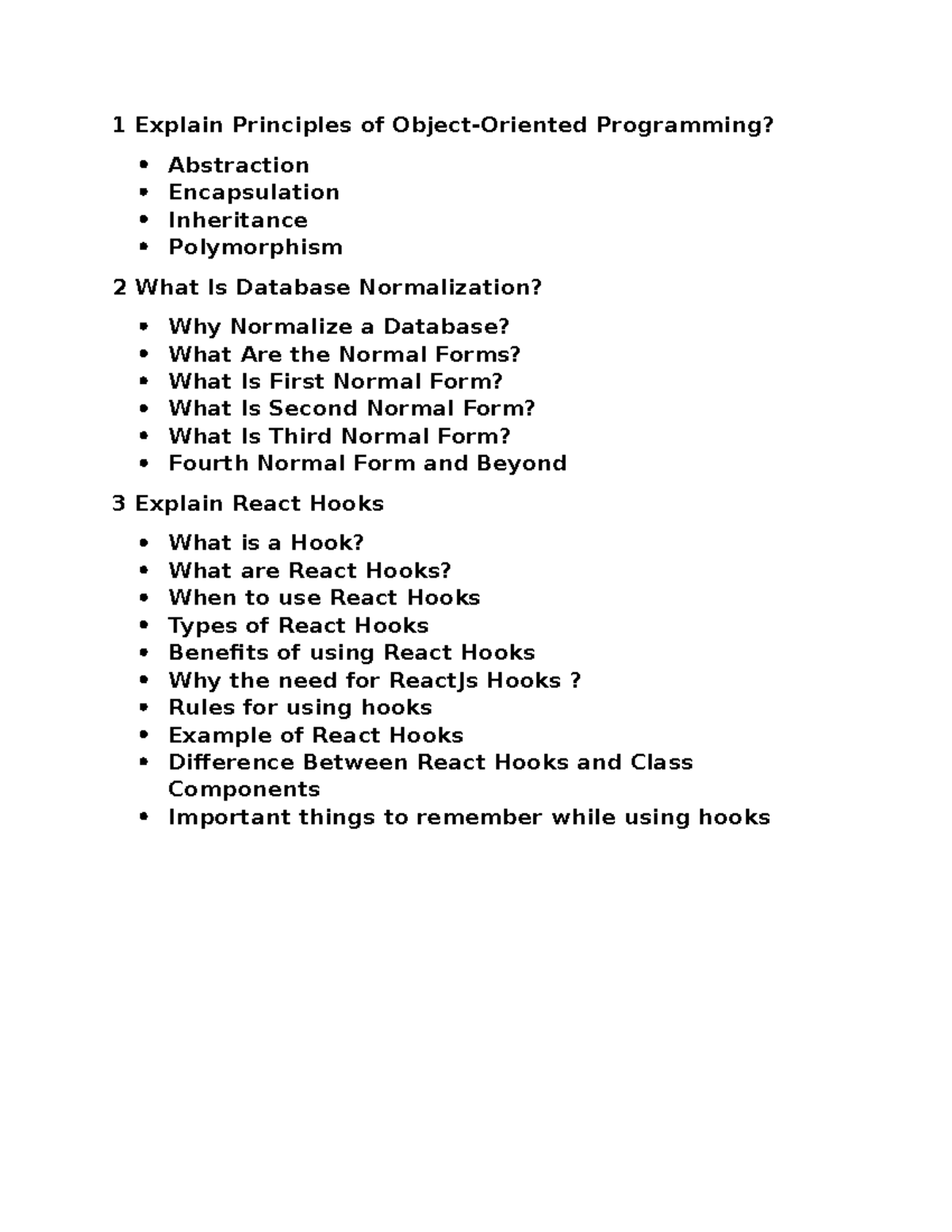 Lesson 1 demo - ay haga - 1 Explain Principles of Object-Oriented ...