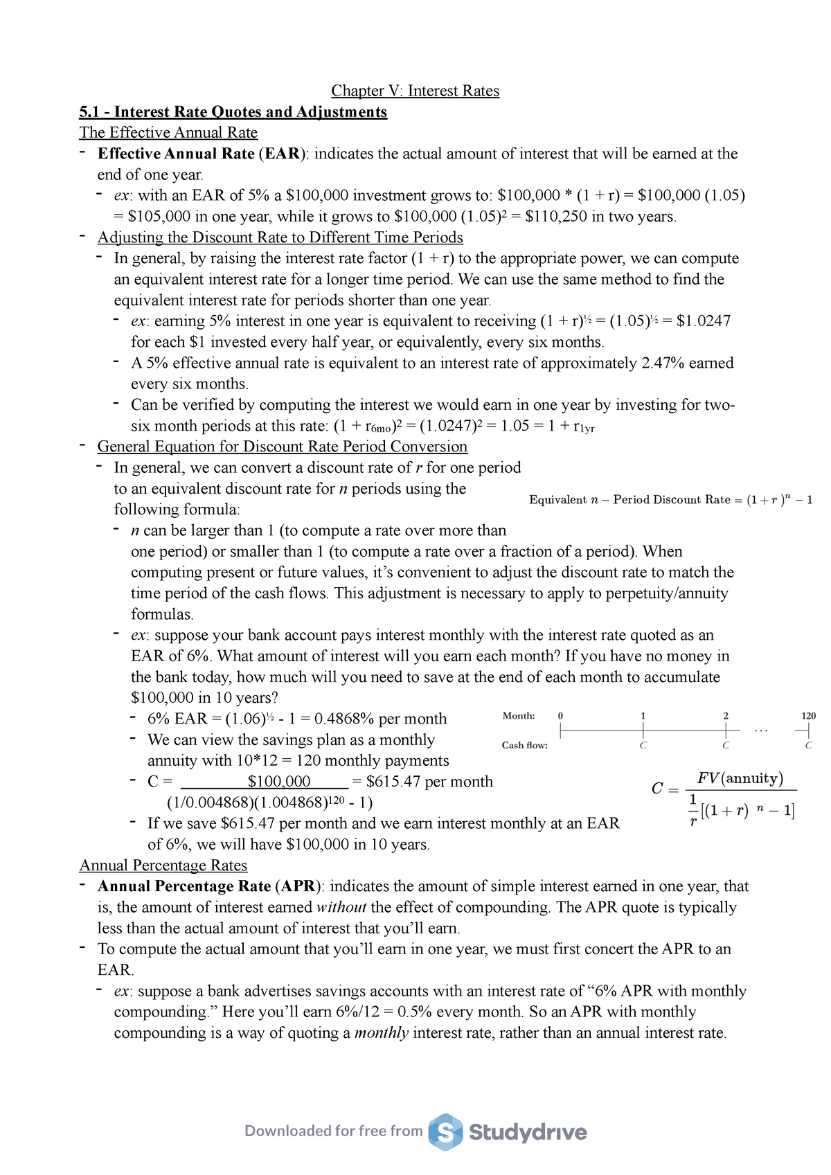 chapter-5-summary-finance-chapter-v-interest-rates-5-interest