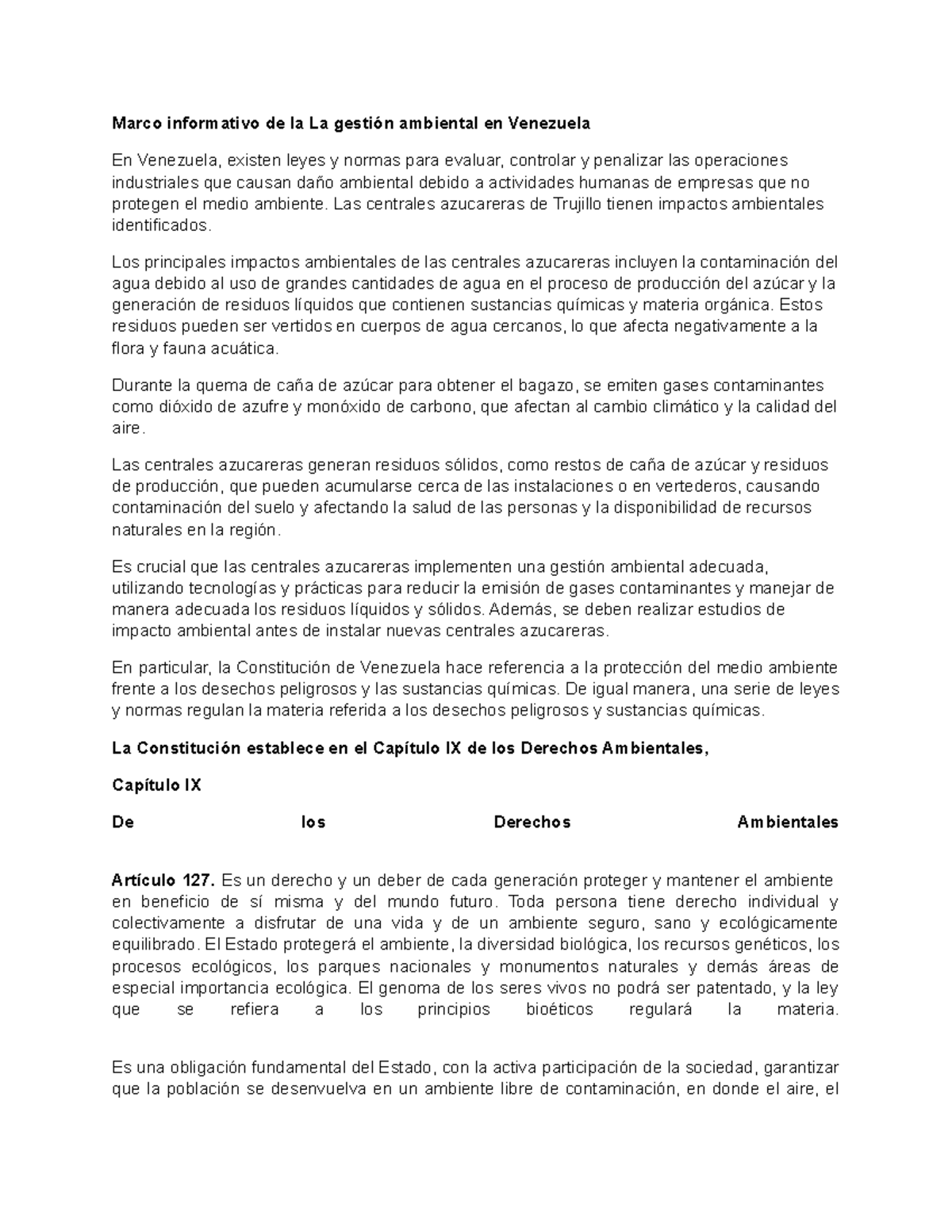 En Venezuela,2 - informacion - Marco informativo de la La gestión ...