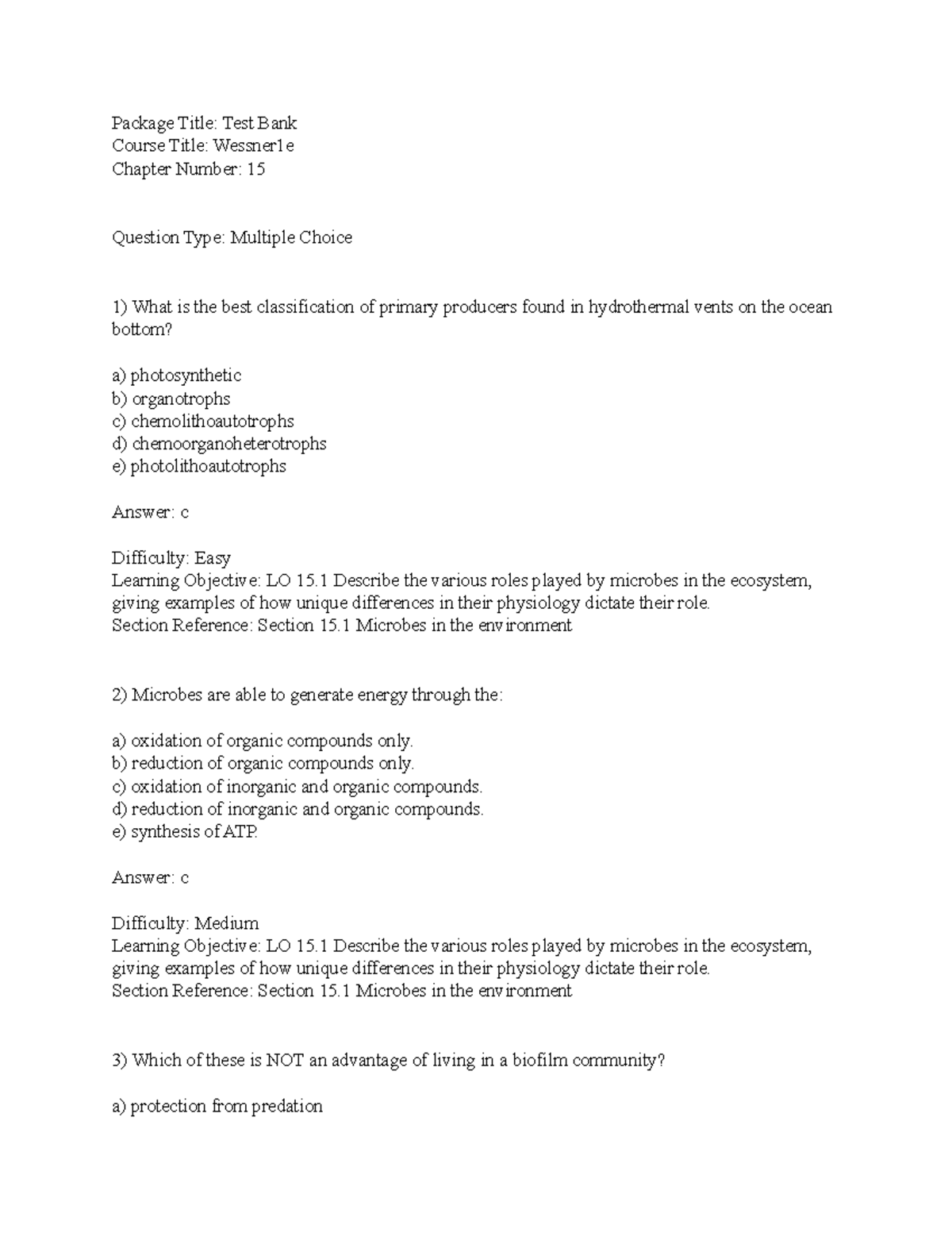 Microbiology Chapter 15 Sample Test Questions - Deprecated API Usage ...