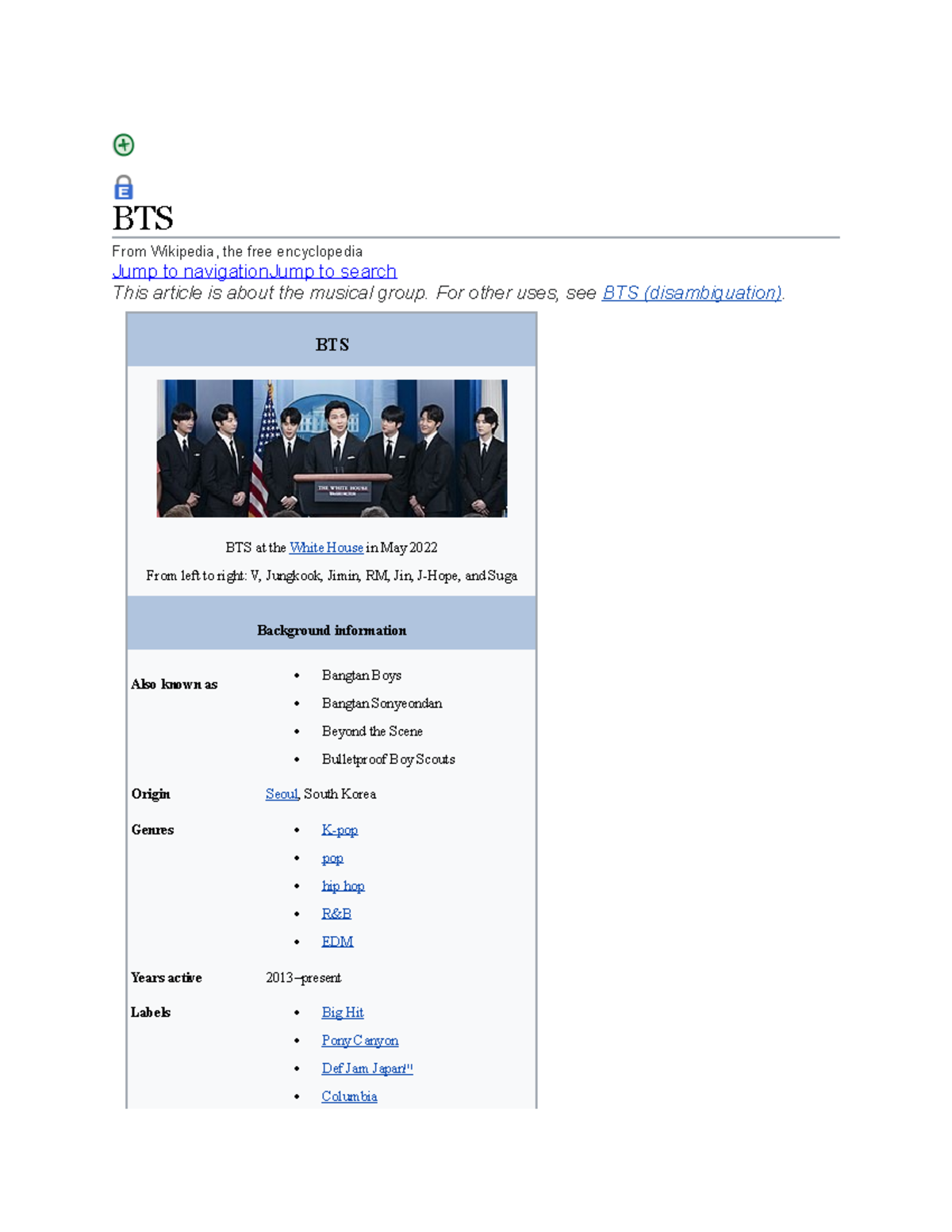 BTS - BTS - BTS From Wikipedia, The Free Encyclopedia Jump To ...