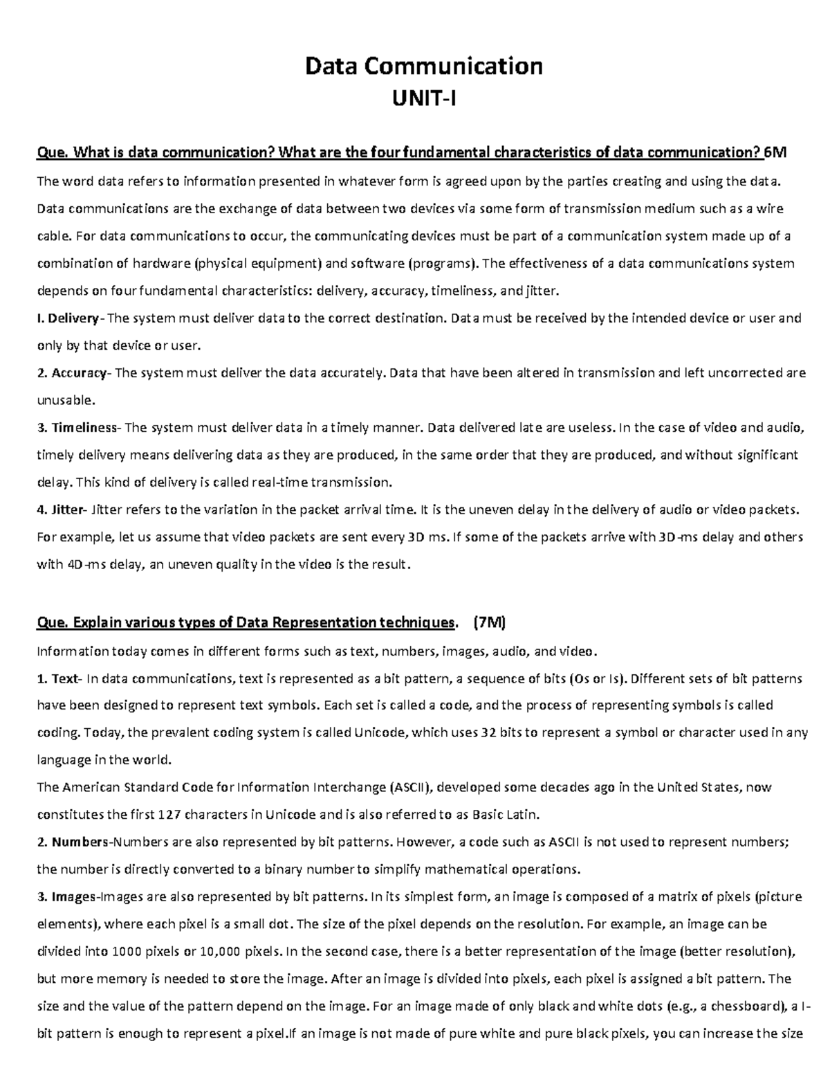 unit1-quesn-of-int306-data-communication-unit-i-que-what-is-data