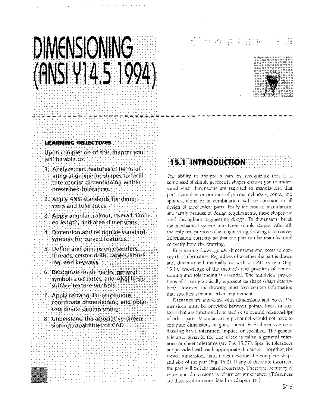 Understanding Y14 5 Dimensioning And Tolerancing - Metrologia - Studocu