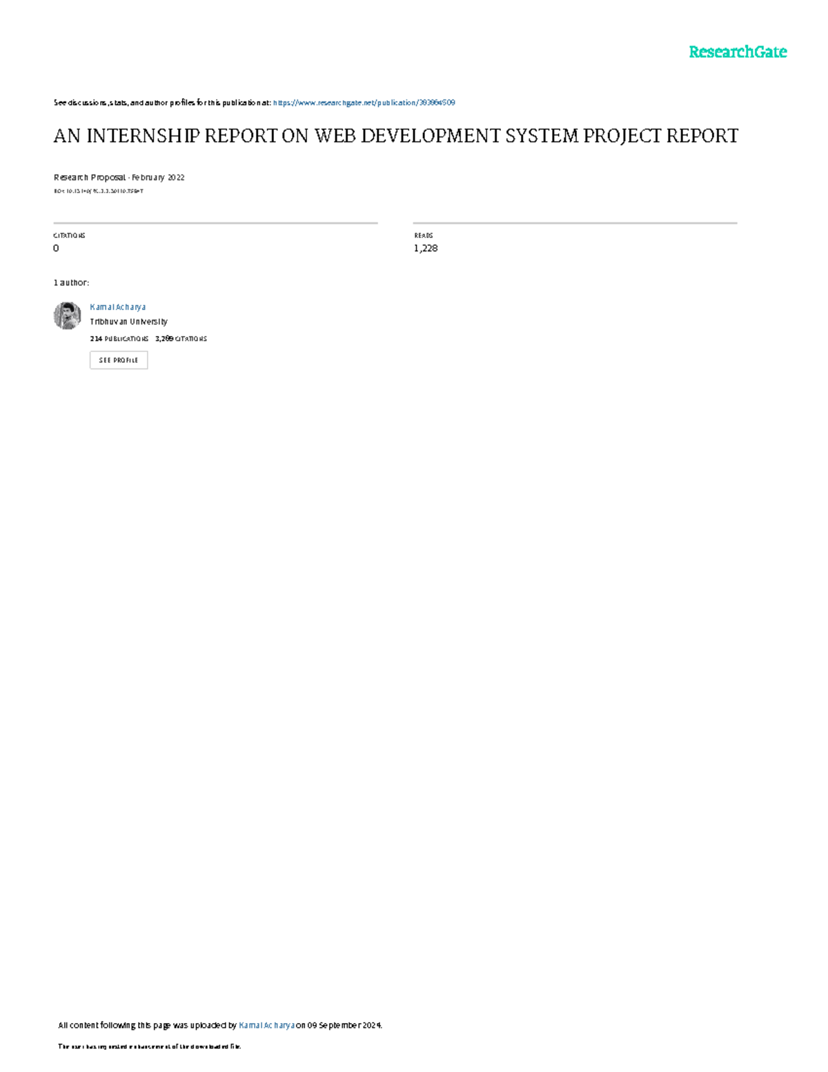 Webdevelopmentsystemprojectreport - See discussions, stats, and author ...