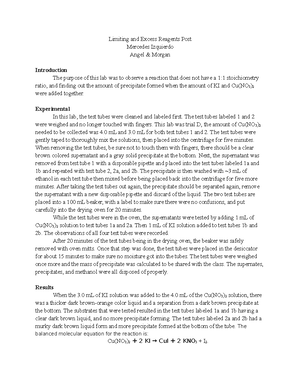 Mitosis And Meiosis Comparison Chart - CHM2045 - Studocu