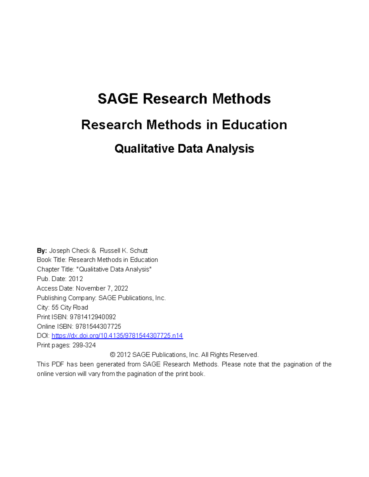 sage handbook of qualitative research methods