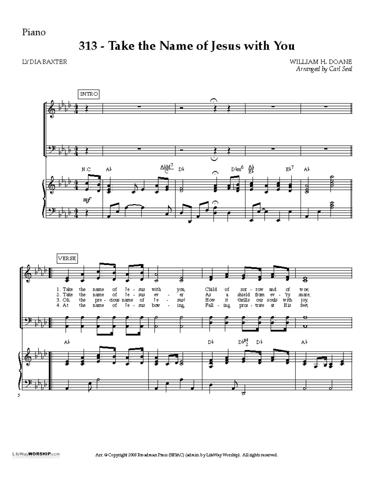 Take The Name Of Jesus With You & ? & ? bbbb bbbb bbbb bbbb 4 4 4 4 4