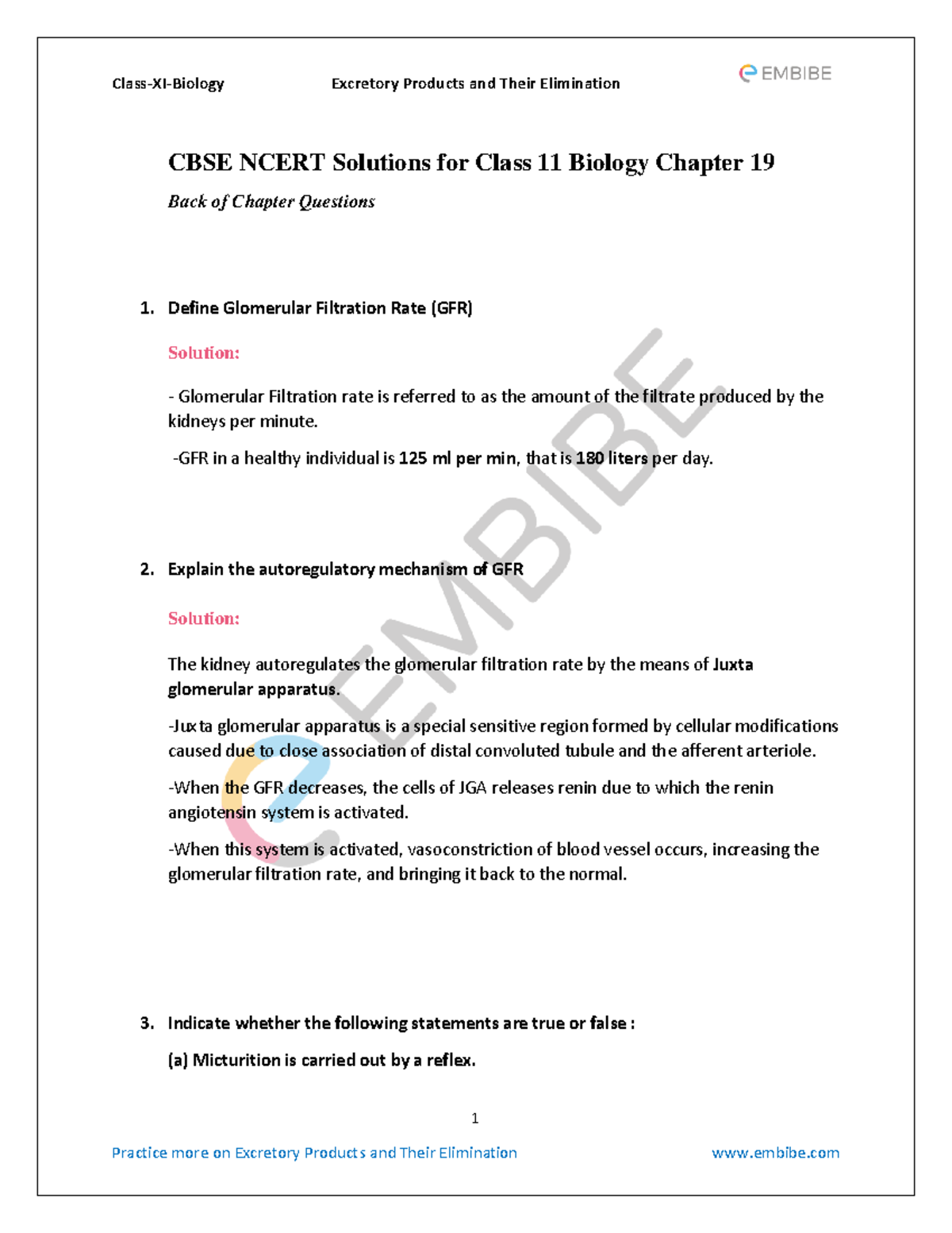 case study based questions class 11 biology chapter 5