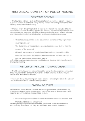 Introduction TO Public Policy - INTRODUCTION TO PUBLIC POLICY OVERVIEW ...