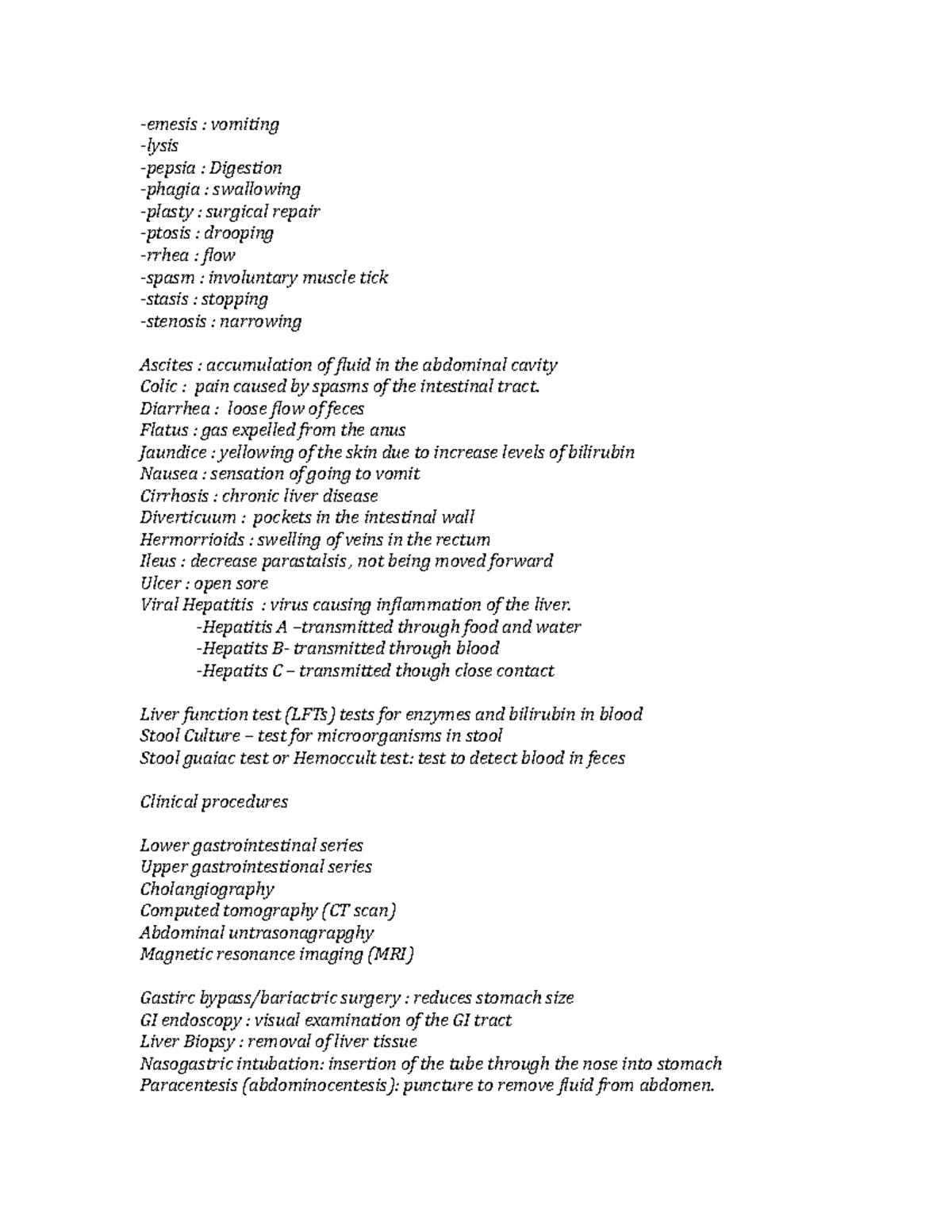 medical-terminology-chapter-6-notes-emesis-vomiting-lysis-pepsia