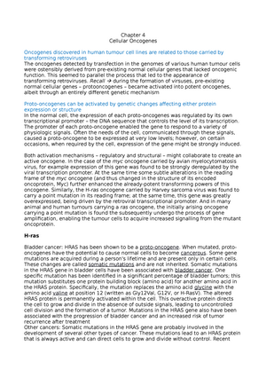 cancer biology essay questions