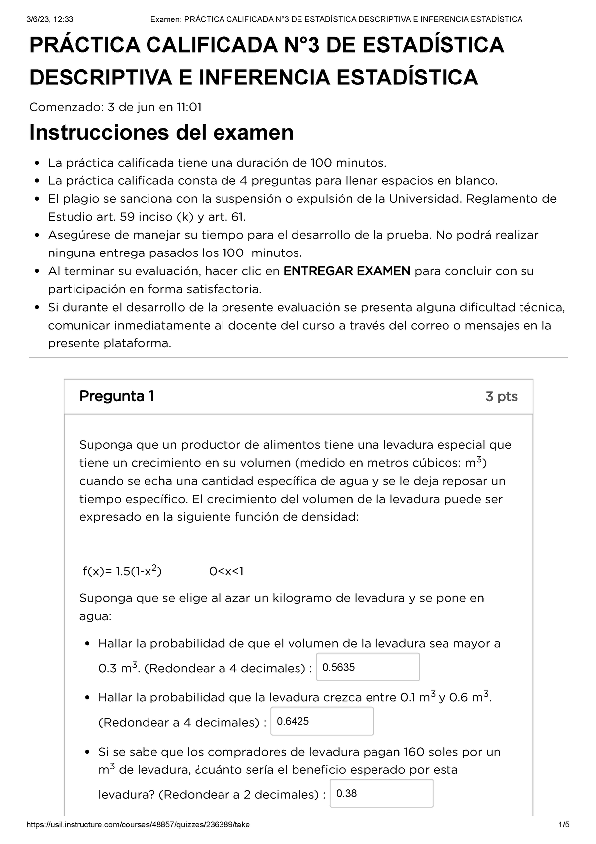 Examen Practica Calificada N3 DE Estadistica Descriptiva E Inferencia ...