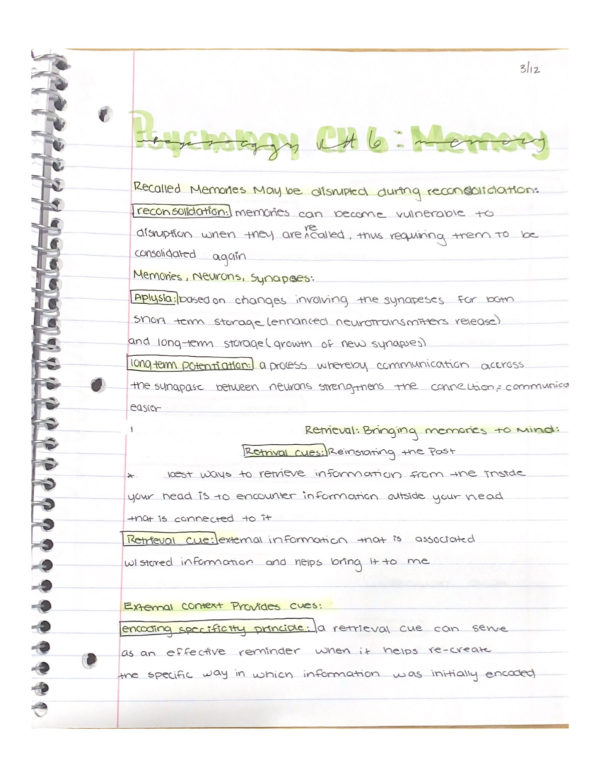Consolidated - Lecture notes Chapter 10 - PSYCH 202 - Studocu