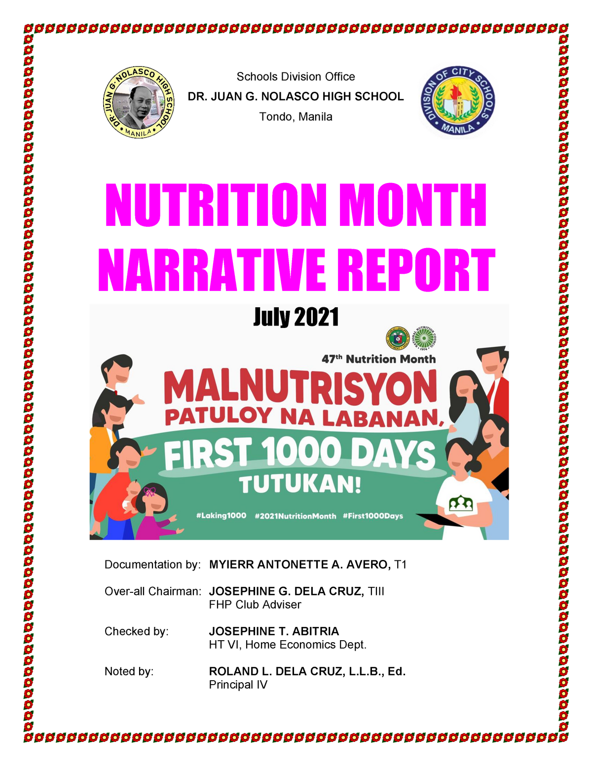 nutrition month essay 2022