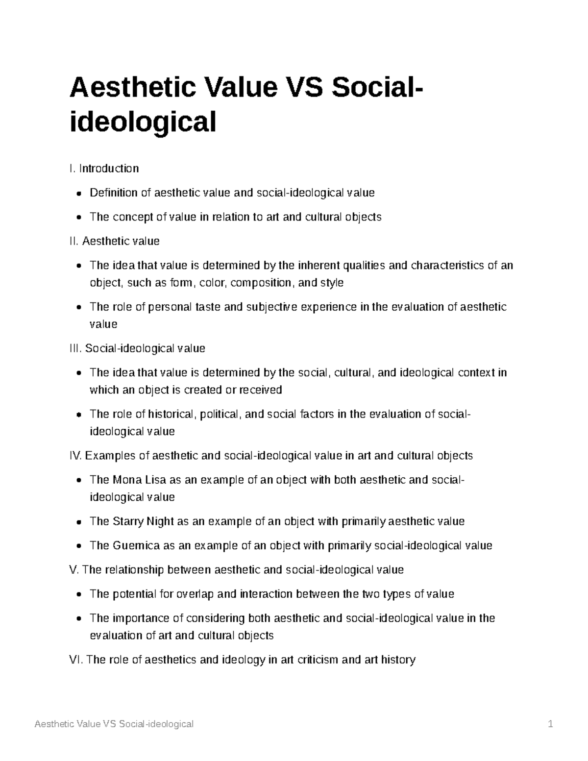 aesthetic-value-vs-social-ideological-introduction-definition-of