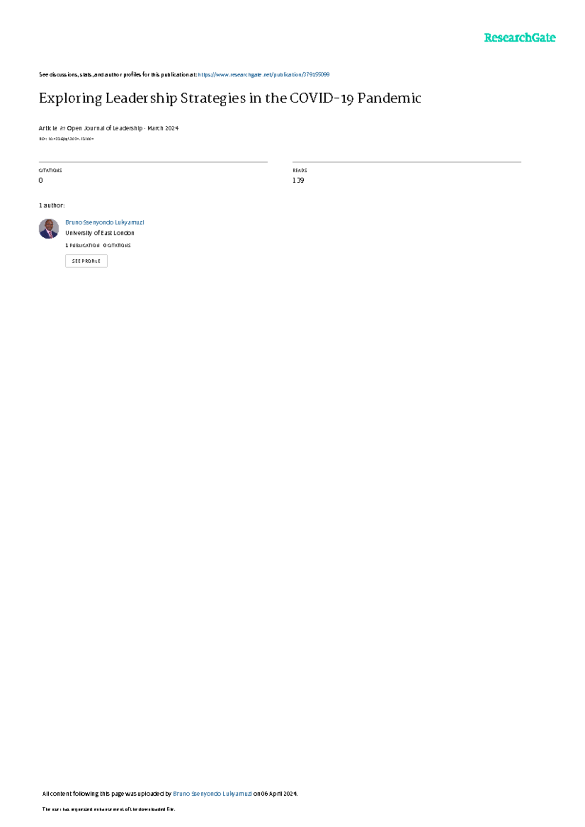Ojl 2024032113393123 - assignment notes - See discussions, stats, and ...