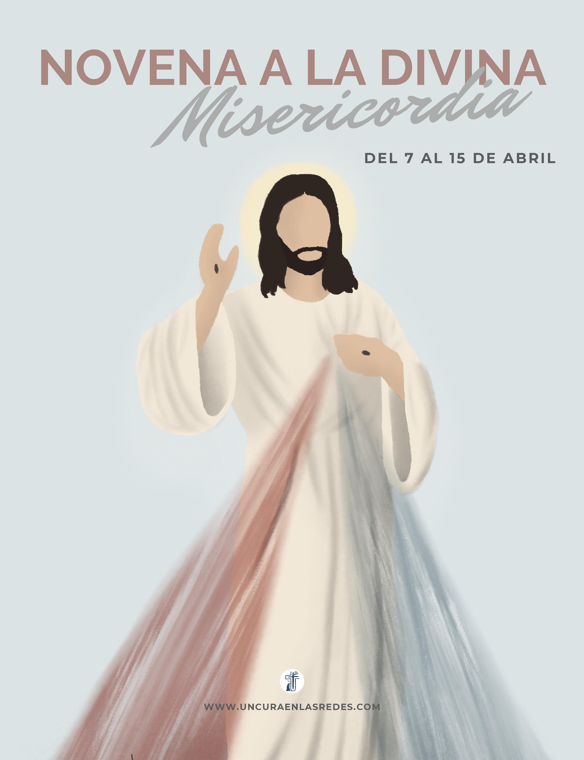 Novena Misericordia La Novena Oficial A Jes S Misericordioso Propagada Por Santa Faustina