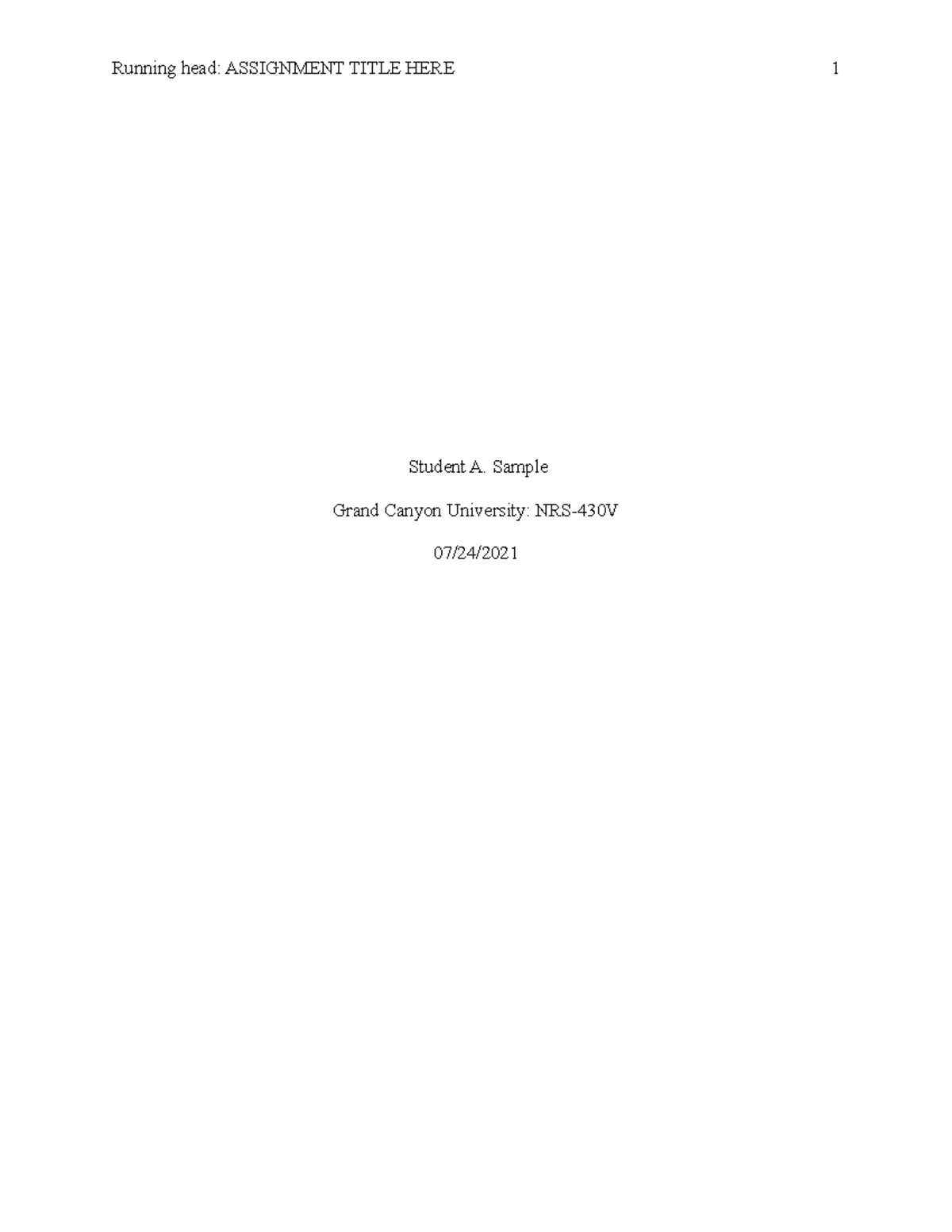 Assigement- Contemporary Nursing Practice - Running head: ASSIGNMENT ...