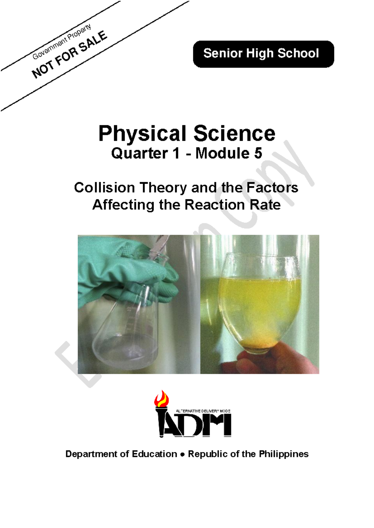 Physical Science Q1 Module 5 v5 - Physical Science Quarter 1 - Module 5 ...