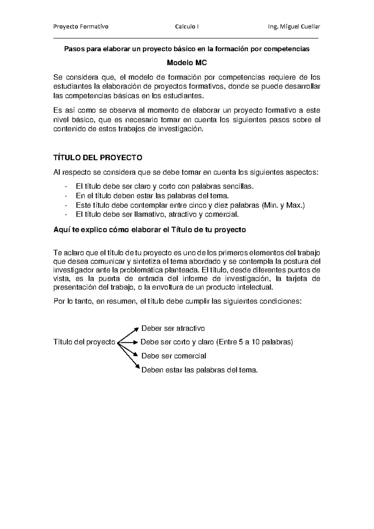 Pasos para realizar un proyecto - Pasos para elaborar un proyecto ...