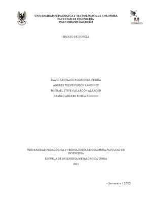 Titanio Carburo DE Titanio Línea de profundización I PROYECTO DE