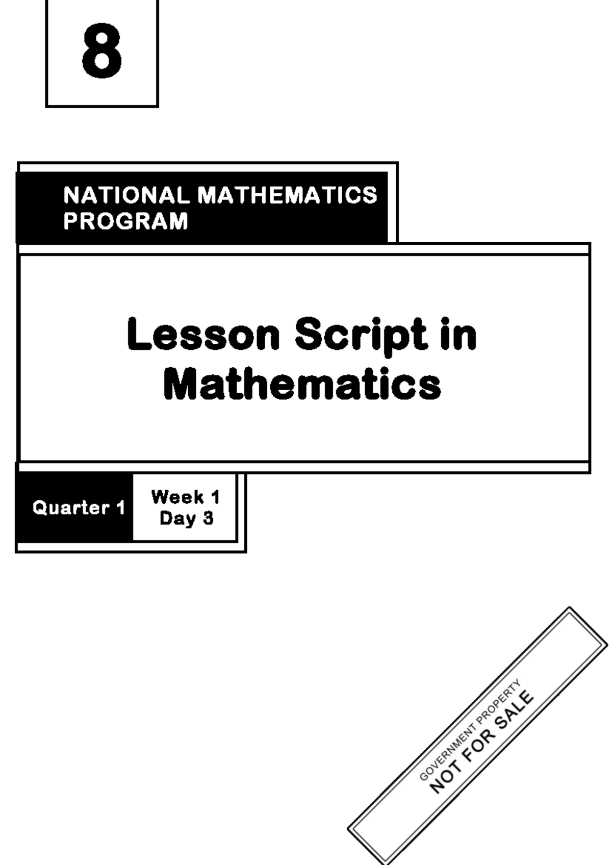 CO-2024-LS-G8-NMP Q1 W1 D3 - 8 Quarter 1 Week 1 Day 3 NATIONAL ...