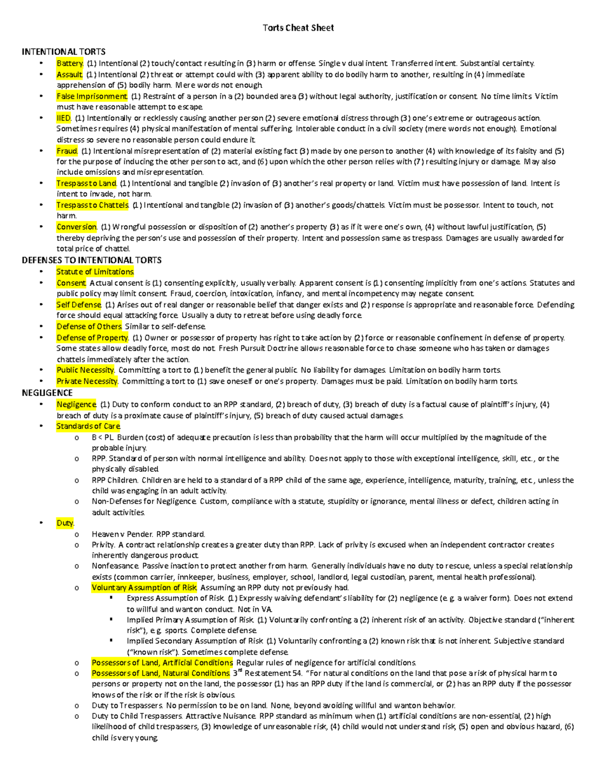 torts-attack-cheat-sheet-torts-cheat-sheet-intentional-torts-battery