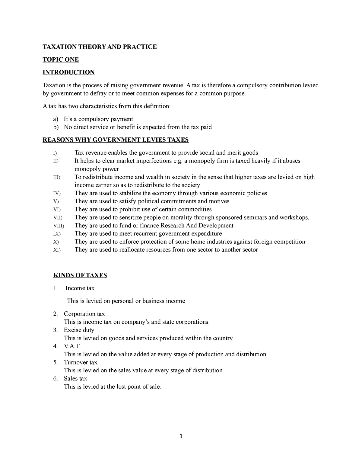 taxation dissertation topics