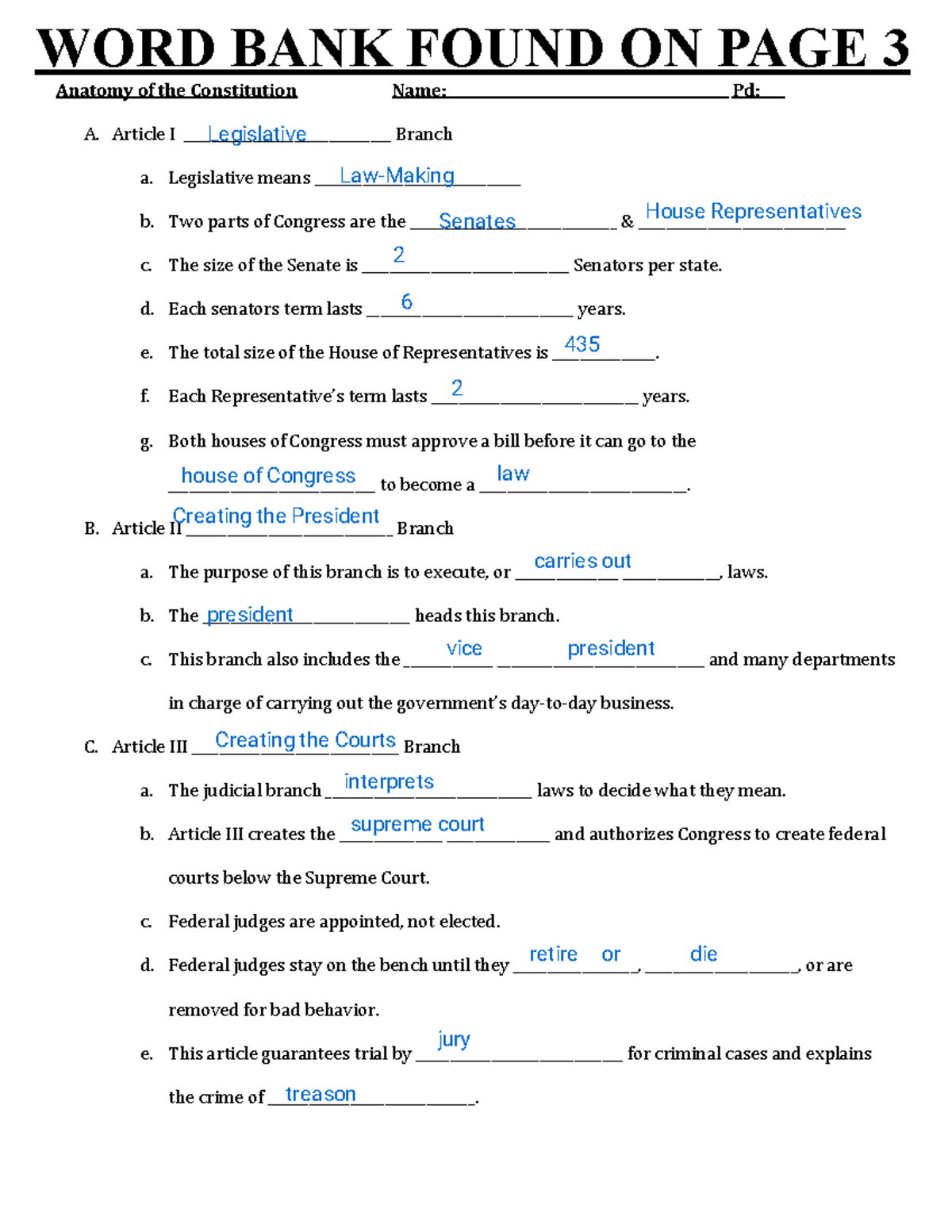 Kami Export - Jace Vajda - Anatomy of the Constitution with word bank ...