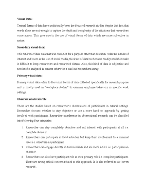 Chapter 9 - D3 - Summary The SAGE Handbook for Research in Education ...