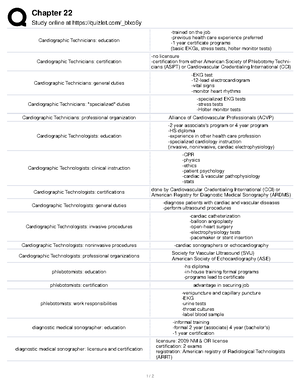 Intro To Health Professions Test 1 - Study Online At Quizlet/_81zr When ...