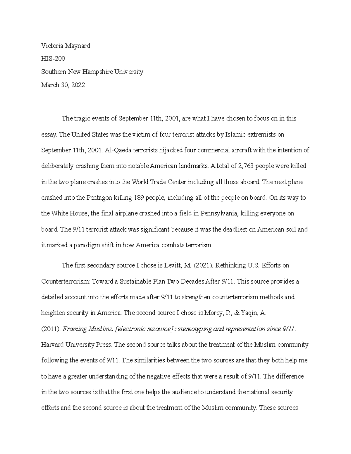 Writing plan 4 - okdsfko[sdjgopasjdo[gp - Victoria Maynard HIS ...