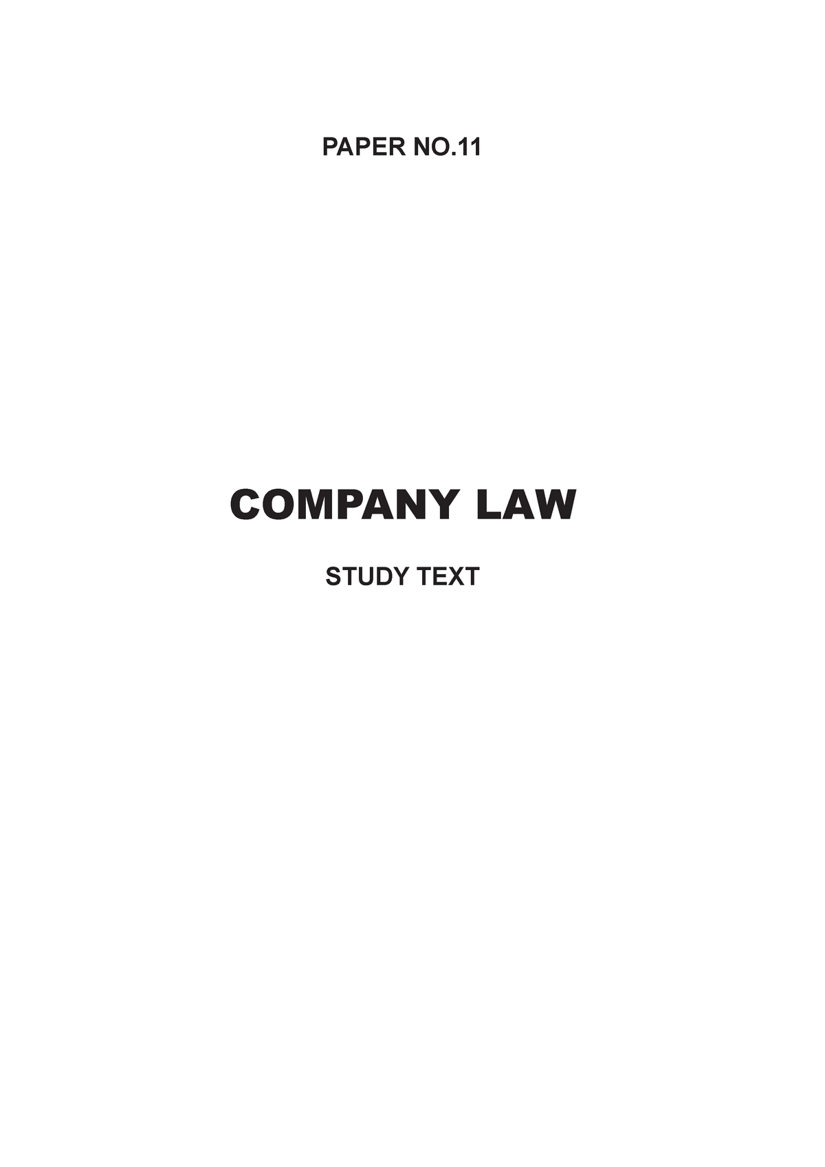 company-law-teacher-company-law-notes-company-law-study-text-paper