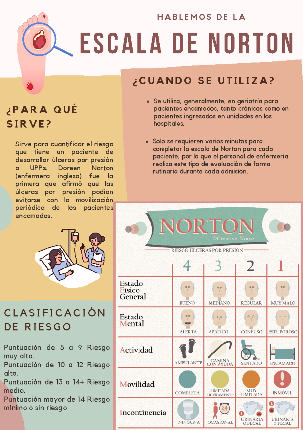 Escala De Norton Para Evaluare