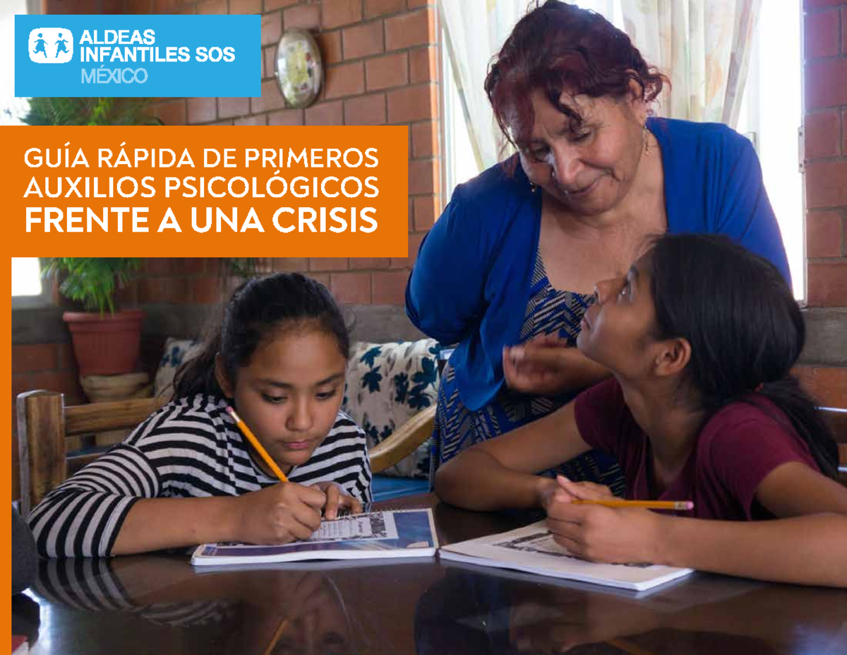 GUIA Rapida DE Primeros Auxilios Psicologicos Frente A UNA Crisis