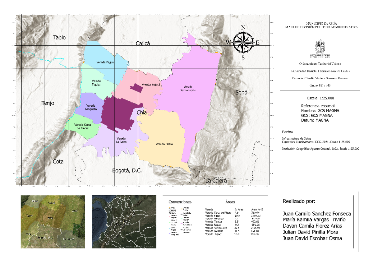 Mapa Politico Administrativo - Otras Educaciones - Studocu