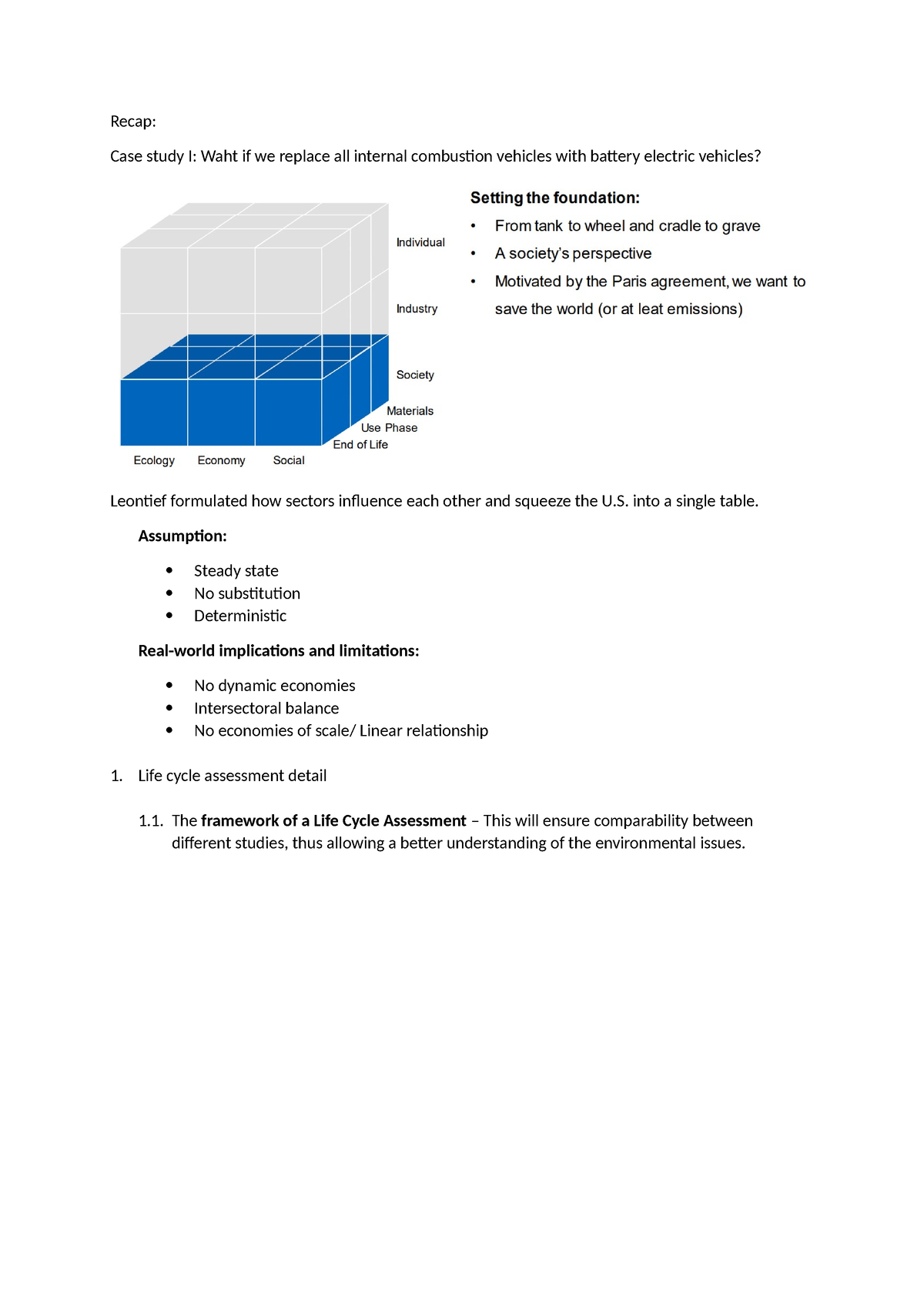 life cycle case study adults answers