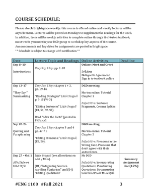 PSY1101 Course Outline 2021 Syllabus - Faculté Des Sciences Sociales ...