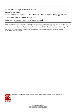 Fall of roman empire and roman dutch reception - Reference Materials 1 ...