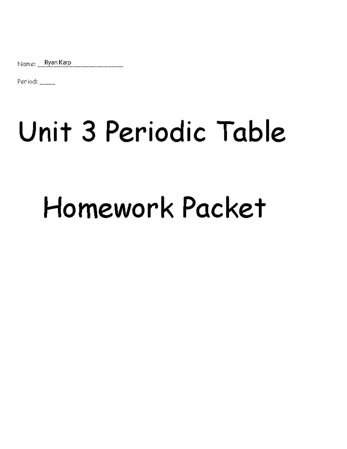 Kami Export - HW Packet 3.pdf make copy and change name - Name ...