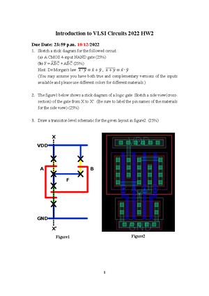 [Solved] 7 Use a standard FO4 delay circuit and HSPICE to derive the ...