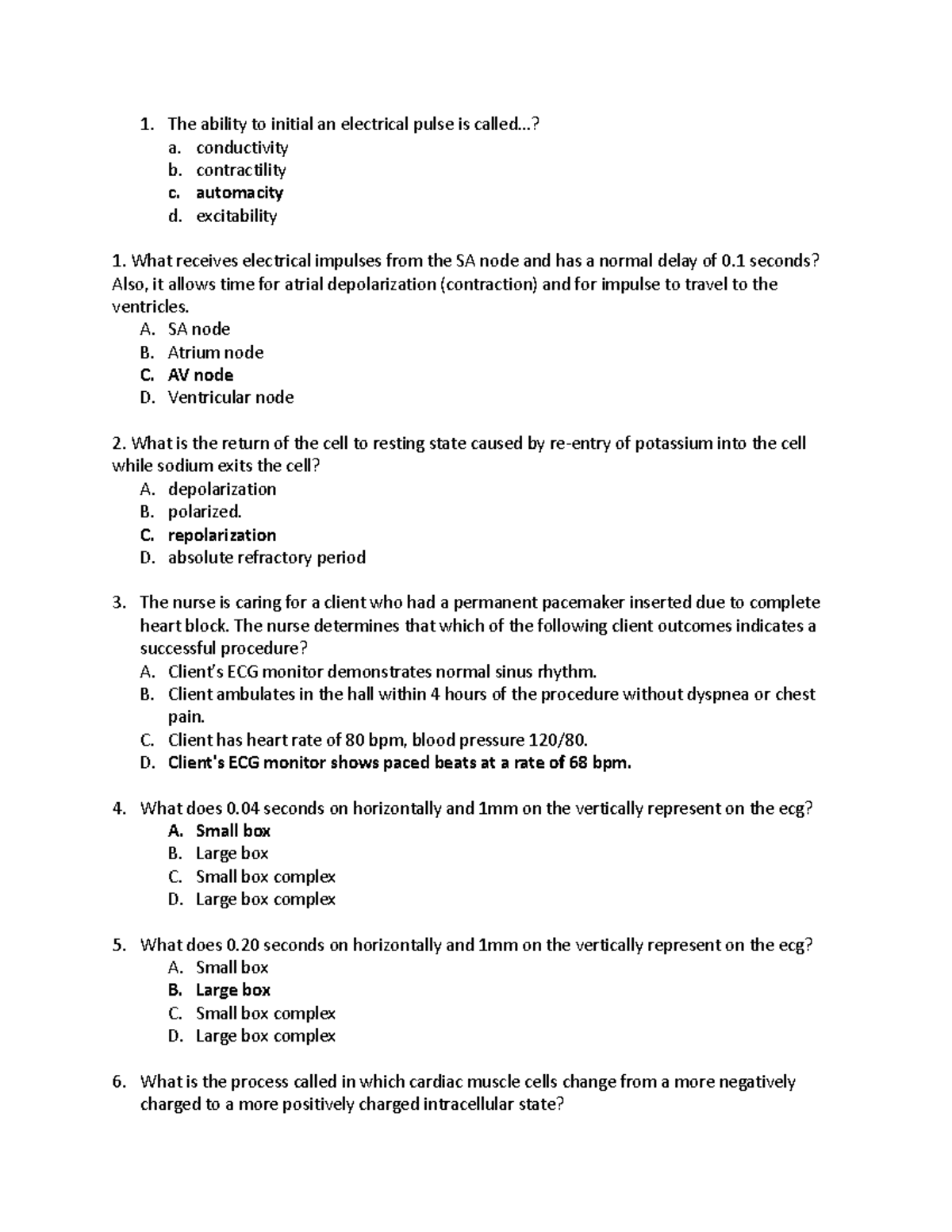 Lecture 2 - detailed information - The ability to initial an electrical ...