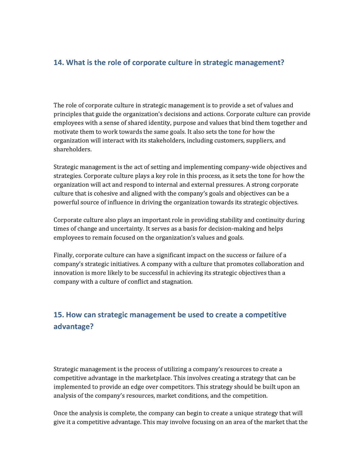 strategic-management-3-14-what-is-the-role-of-corporate-culture-in