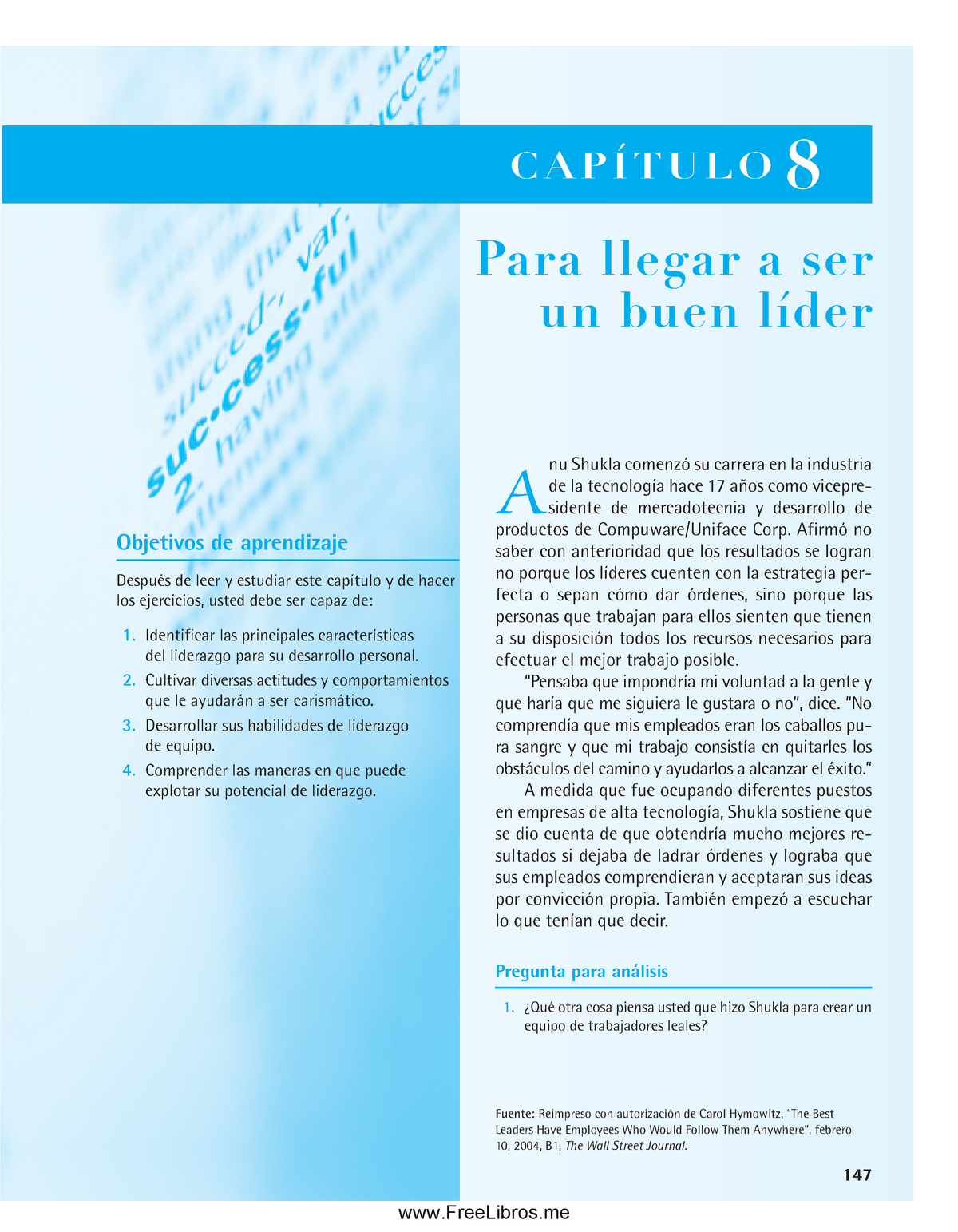 Cap Liderazgo - Libro - Para Llegar A Ser Un Buen Líder 147 Objetivos ...