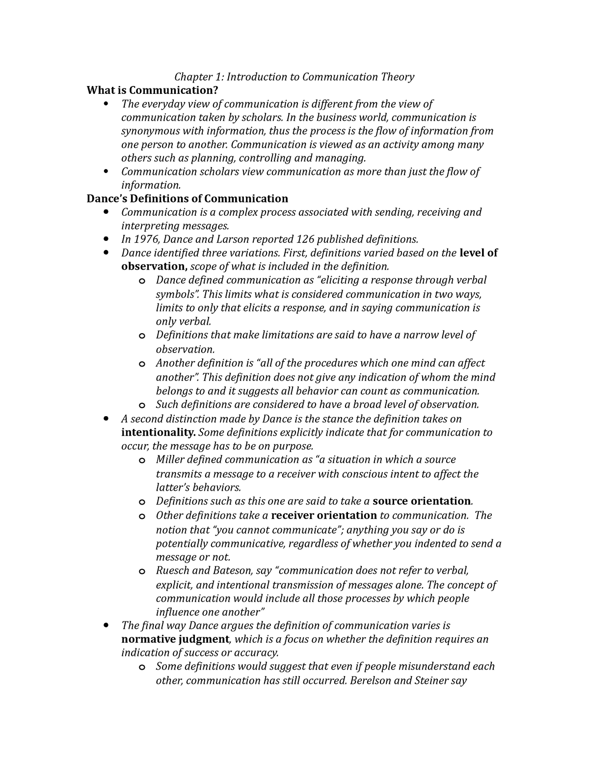 Lecture Notes, Lecture Chapter 1 Lecture 1 - Combination Of Chapter 1 ...