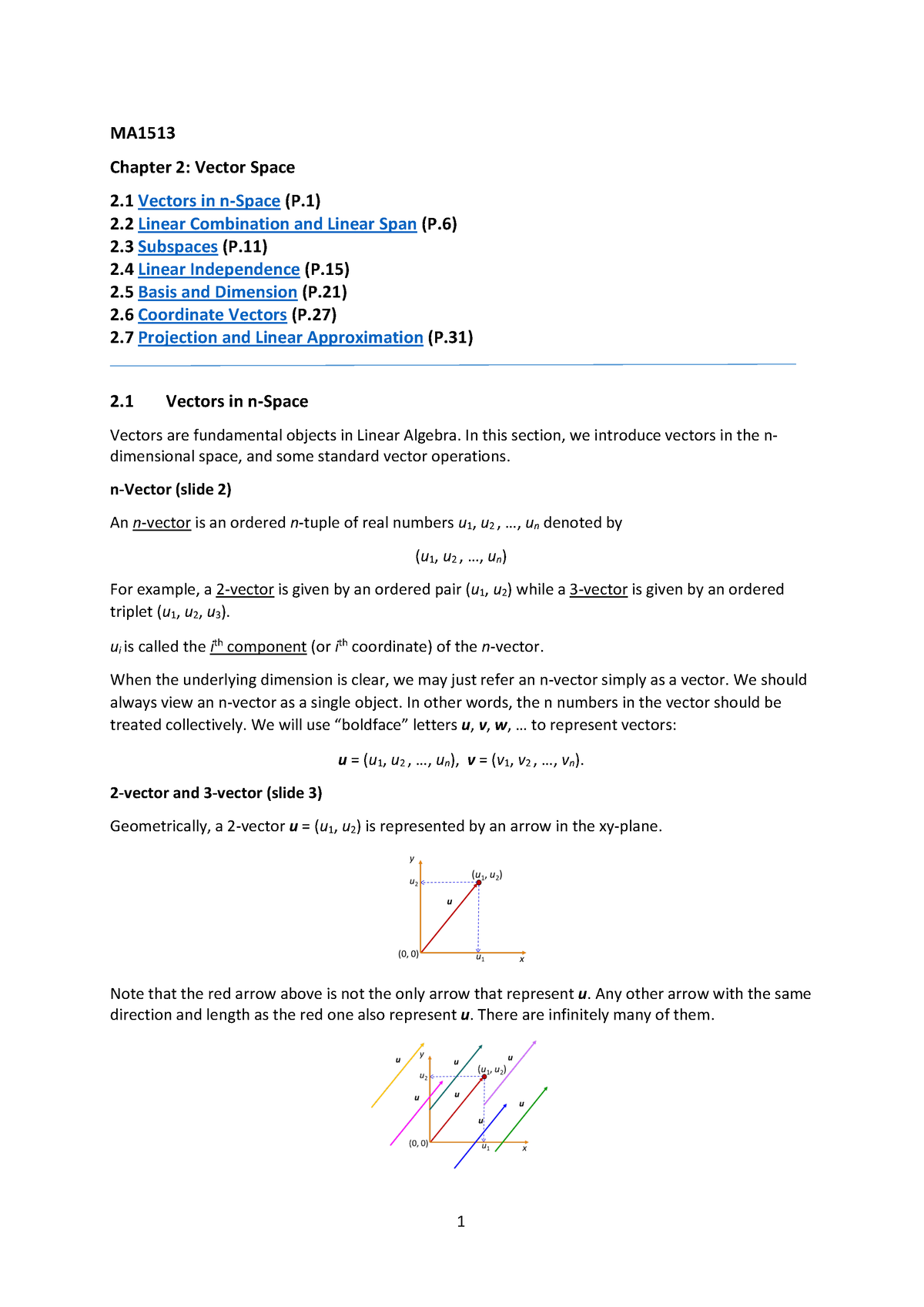 Chapter+2 - Chapter 2 Lecture Notes - ####### MA ####### Chapter 2 ...