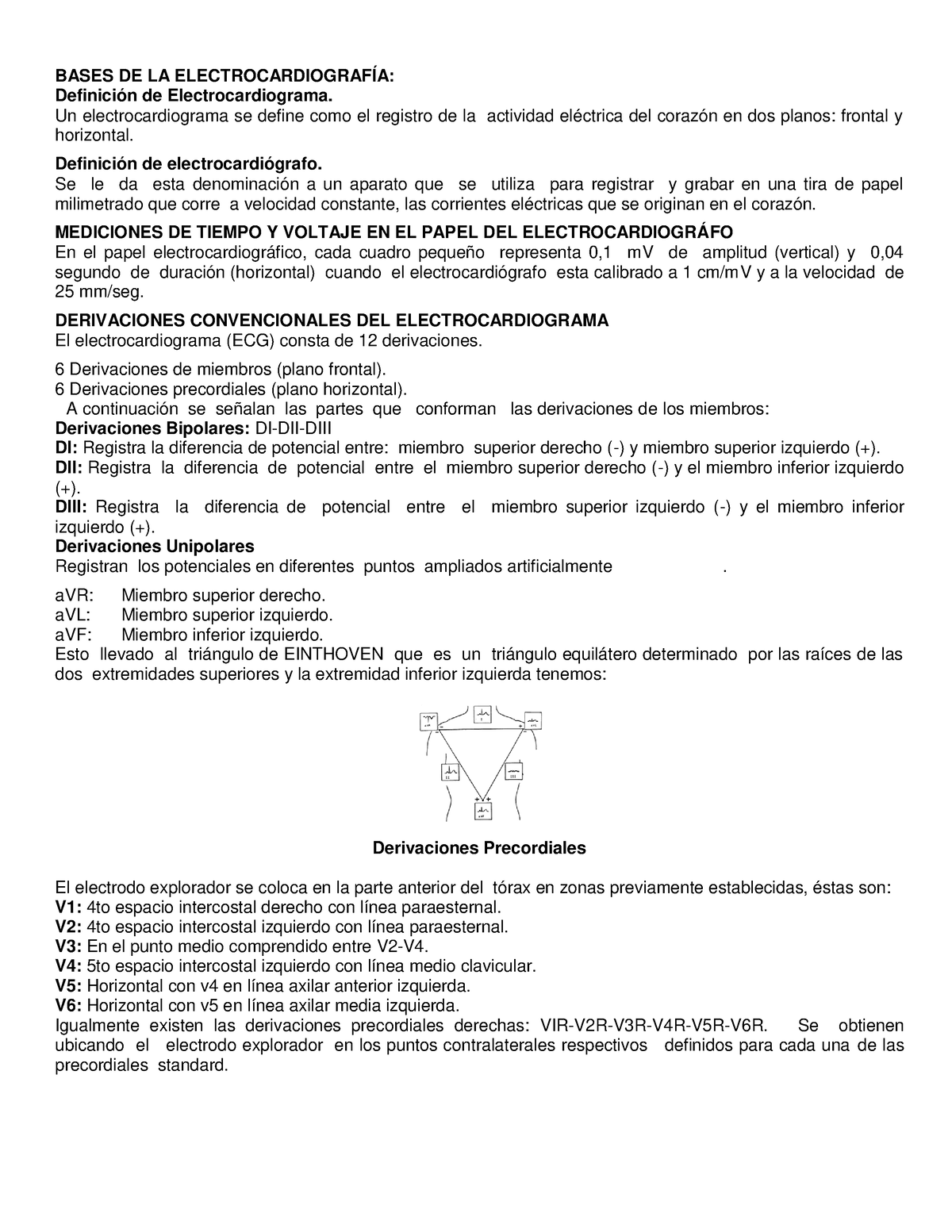 Módulo 1. Manual Curso DE Electrocardiografia 2015 - BASES DE LA ...