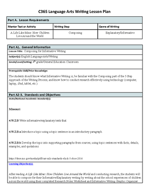 C365-Task1-Revised - Complete Task - Direct Instruction Lesson Plan ...