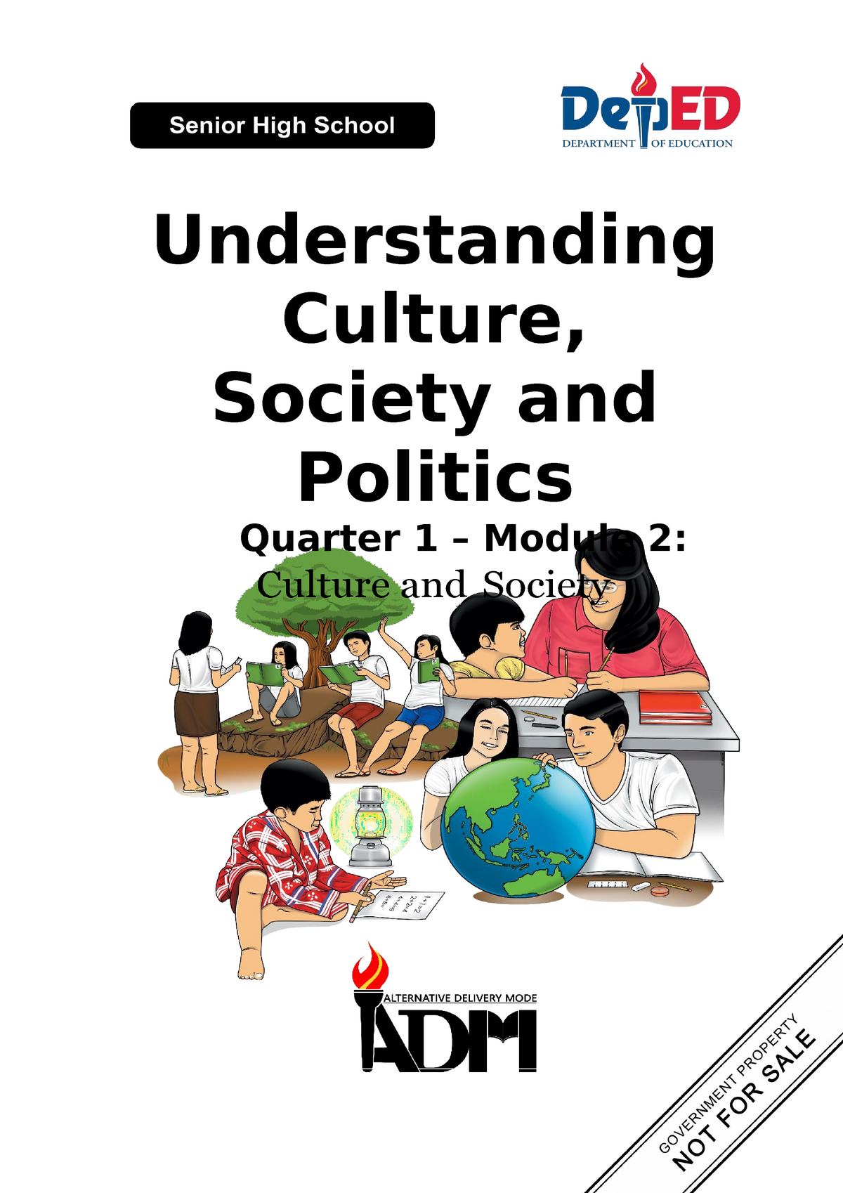 Ucspshs Q1 Mod2 Cultureandsociety Understanding Culture Society And 