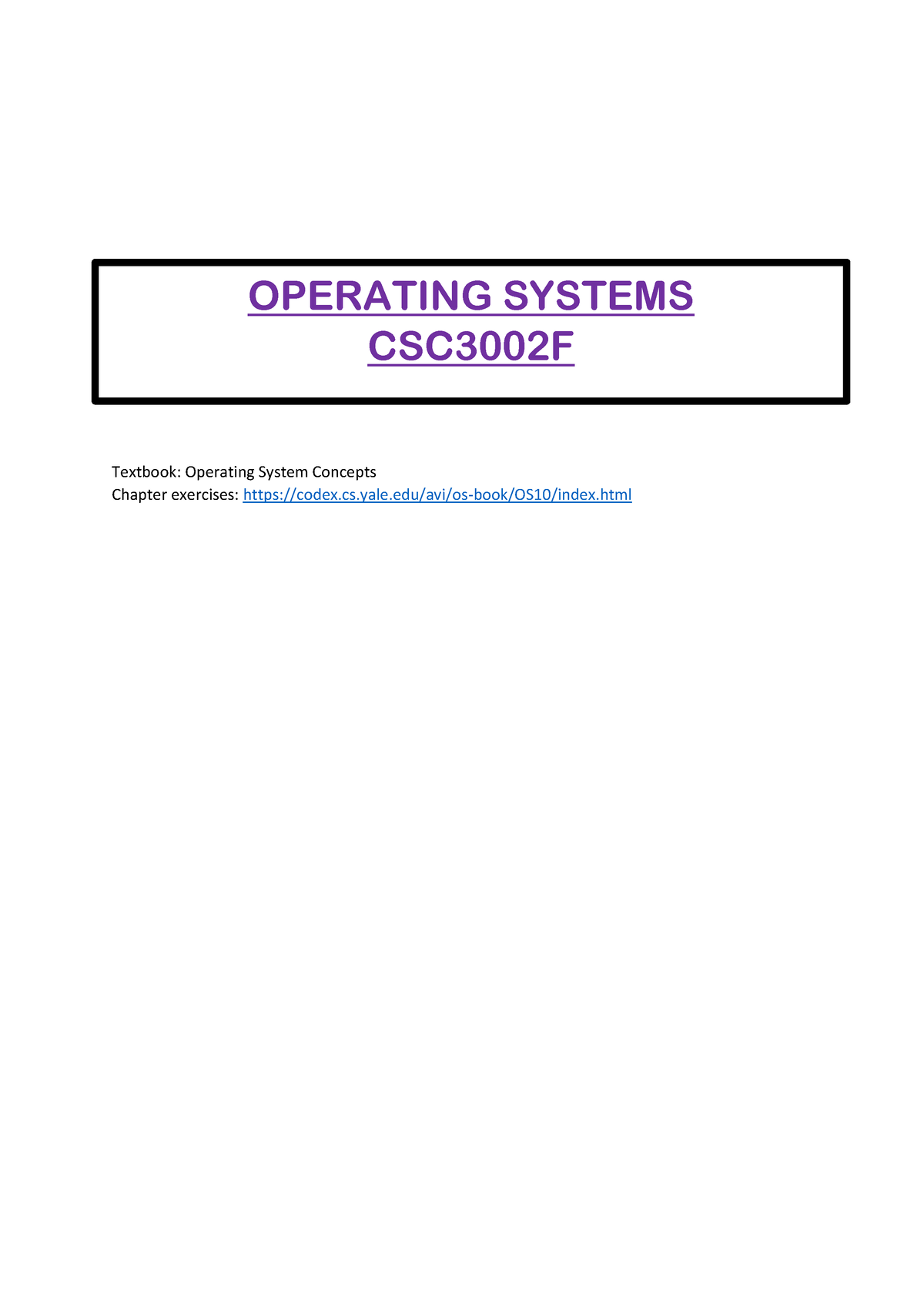 Operating Systems 1 - cs.yale/avi/os-book/OS10/index.html OPERATING ...